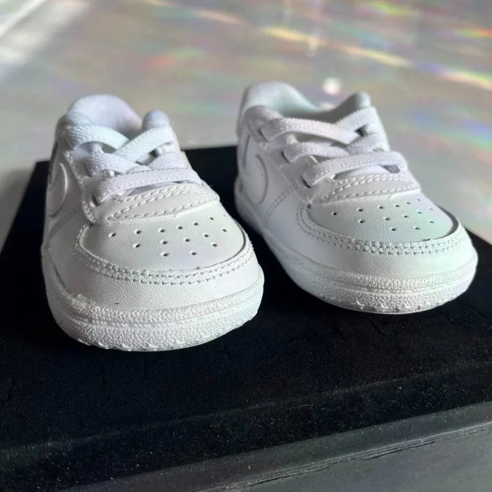Nike Baby White Low-Top Sneakers